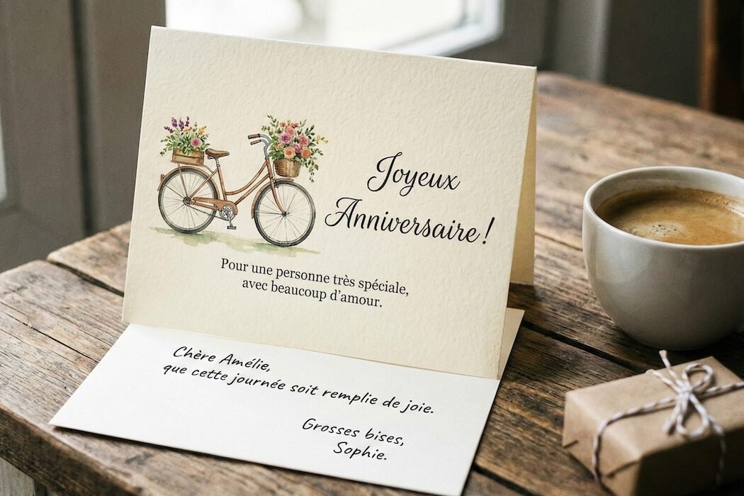 Carte Anniversaire