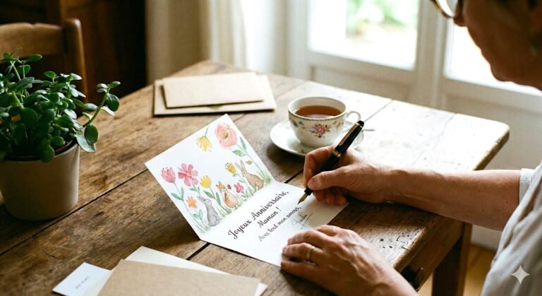 Guide carte d'anniversaire