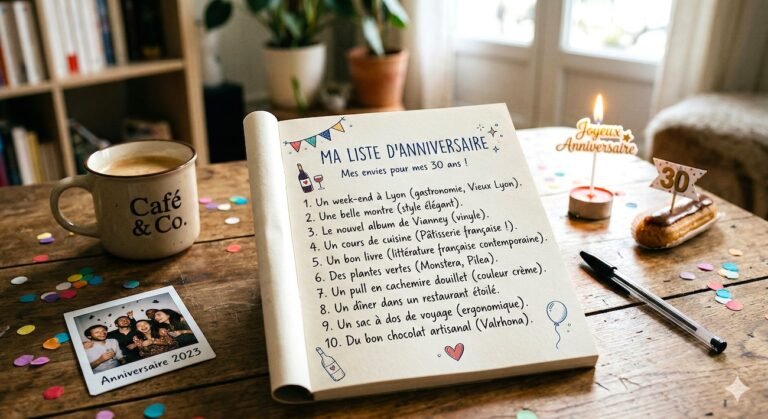 Liste d'anniversaire